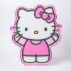 Silver Buffalo Hello Kitty Face with Pink Bow 20ct Decorative String Lights, 7 Feet Long, Battery Powered (Batteries Not Included), Pink LED, Indoor Use Only(Hello Kitty Face LED Neon Light)