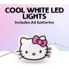 Silver Buffalo Hello Kitty Face with Pink Bow 20ct Decorative String Lights, 7 Feet Long, Battery Powered (Batteries Not Included), Pink LED, Indoor Use Only(Hello Kitty LED Neon Light)