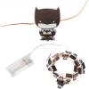 Silver Buffalo Hello Kitty Face with Pink Bow 20ct Decorative String Lights, 7 Feet Long, Battery Powered (Batteries Not Included), Pink LED, Indoor Use Only(Hello Kitty Strawberry Dress)