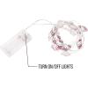 Silver Buffalo Hello Kitty Face with Pink Bow 20ct Decorative String Lights, 7 Feet Long, Battery Powered (Batteries Not Included), Pink LED, Indoor Use Only(Cinnamoroll)