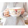 Silver Buffalo Hello Kitty Original More Than Soup Boxed Ceramic Soup Mug with Spoon, 24 Ounces