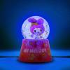 Silver Buffalo Sanrio Hello Kitty “Merry Jolly Happy” Holiday Light Up Snow Globe, 100mm(Pink/Multi)
