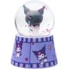 Silver Buffalo Sanrio Hello Kitty “Merry Jolly Happy” Holiday Light Up Snow Globe, 100mm(Purple/Multi)