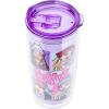 Silver Buffalo Sanrio Hello Kitty Strawberry Double Wall Travel Tumbler with Slide Close Lid, 20 Ounces(Bratz (20 Ounces))