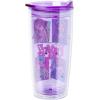 Silver Buffalo Sanrio Hello Kitty Strawberry Double Wall Travel Tumbler with Slide Close Lid, 20 Ounces(Bratz (20 Ounces))
