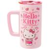 Silver Buffalo Sanrio Hello Kitty Strawberry Double Wall Travel Tumbler with Slide Close Lid, 20 Ounces(Hello Kitty Strawberry Milk (15 Ounces))