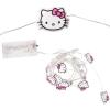 Silver Buffalo Hello Kitty Face with Pink Bow 20ct Decorative String Lights, 7 Feet Long, Battery Powered (Batteries Not Included), Pink LED, Indoor Use Only(Hello Kitty LED Neon Light)