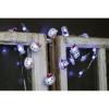 Silver Buffalo Hello Kitty Face with Pink Bow 20ct Decorative String Lights, 7 Feet Long, Battery Powered (Batteries Not Included), Pink LED, Indoor Use Only(Central Perk)