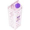 Silver Buffalo Sanrio Hello Kitty and Friends Featuring Kuromi and Raspberries Plastic Purple Milk Carton Pitcher Bottle, 16.2 Ounces(Kuromi Raspberry)