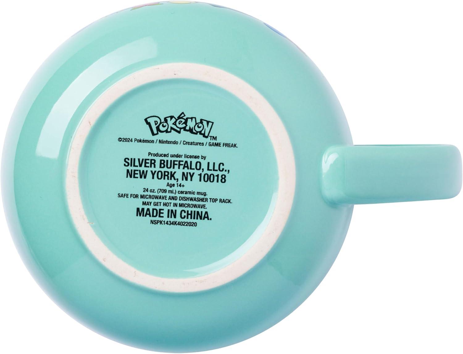 imageSilver Buffalo Lilo and Stitch Aloha Multi Face Ceramic Soup Mug with Vented Plastic Lid 24 Ounces 1 Count Pack of 1Pokemon Snorlax Eat Sleep Repeat