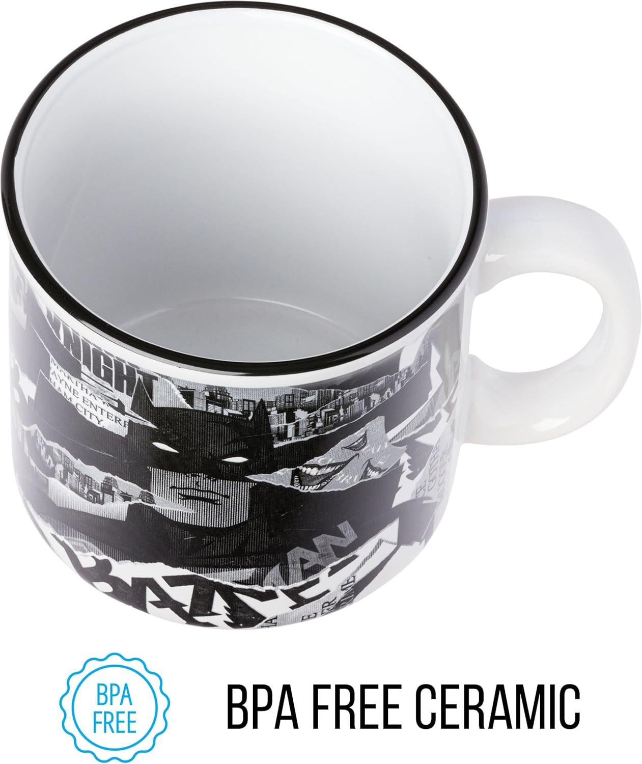 imageSilver Buffalo Shrek Beware Ogre Ceramic Camper Mug 20 OuncesBatman Collage