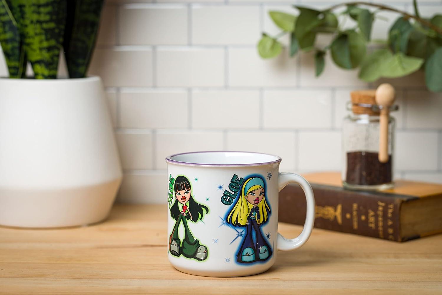 imageSilver Buffalo Shrek Beware Ogre Ceramic Camper Mug 20 OuncesBratz Group