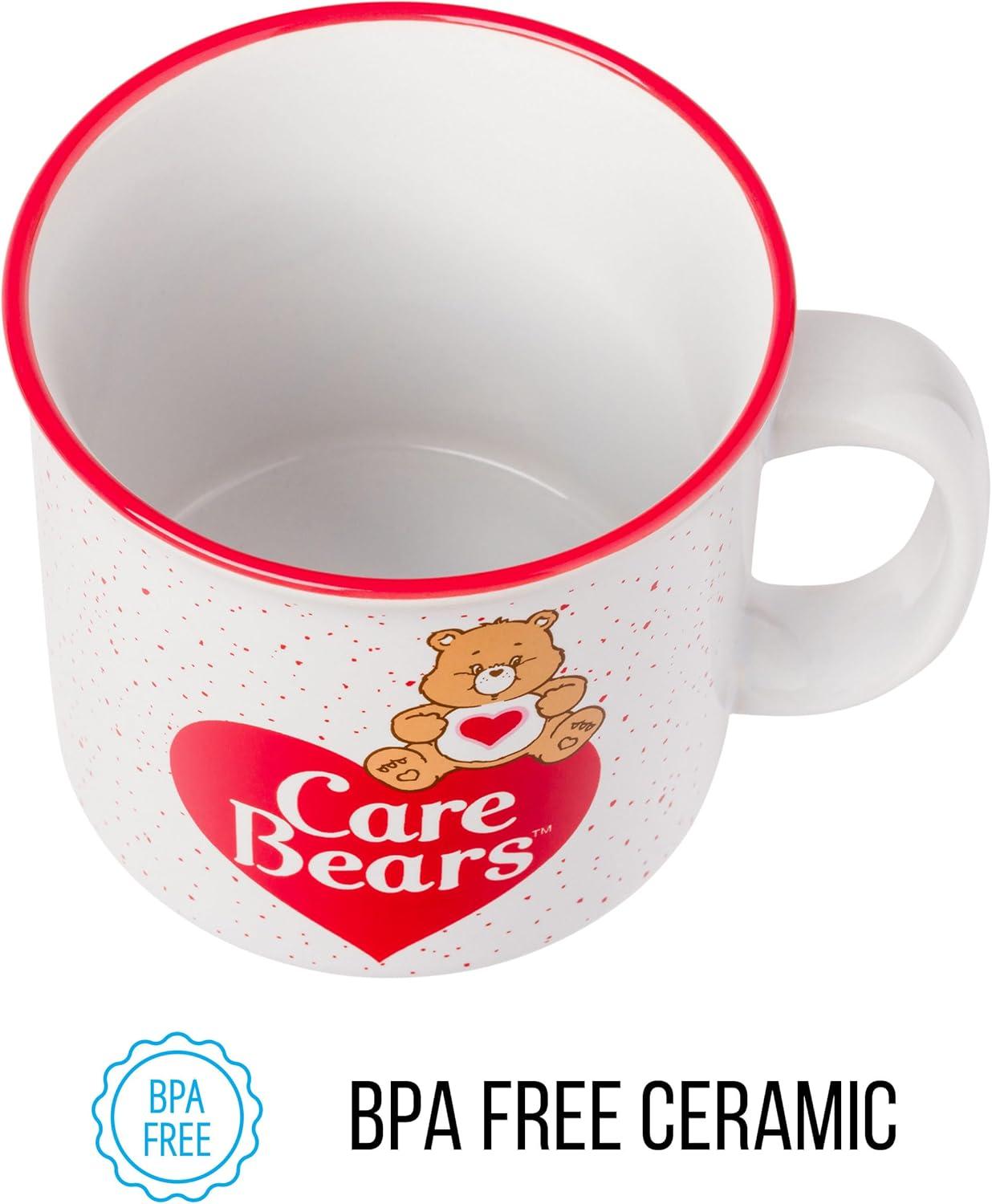 imageSilver Buffalo Shrek Beware Ogre Ceramic Camper Mug 20 OuncesCare Bears Tenderheart Bear