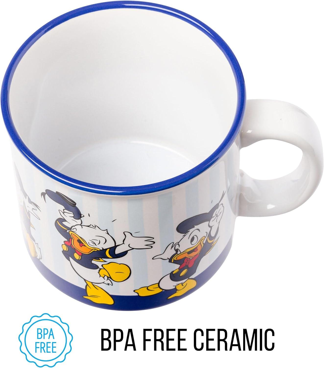 imageSilver Buffalo Shrek Beware Ogre Ceramic Camper Mug 20 OuncesDisney Donald Duck