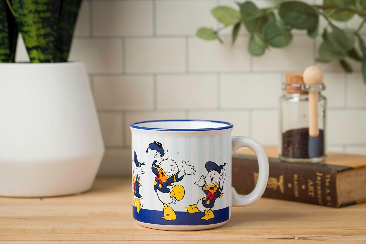 imageSilver Buffalo Shrek Beware Ogre Ceramic Camper Mug 20 OuncesDisney Donald Duck