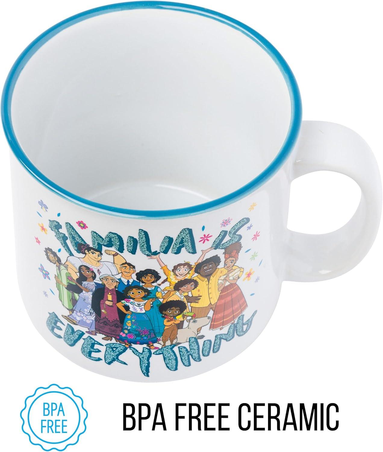 imageSilver Buffalo Shrek Beware Ogre Ceramic Camper Mug 20 OuncesDisney Encanto Familia is Everything