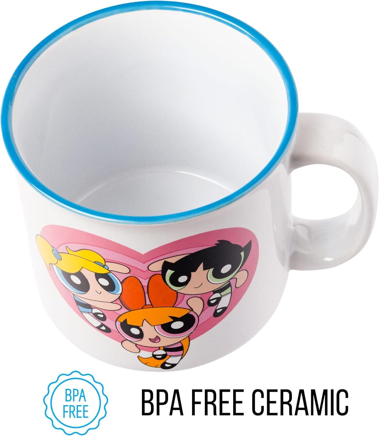 imageSilver Buffalo Shrek Beware Ogre Ceramic Camper Mug 20 OuncesThe Powerpuff Girls