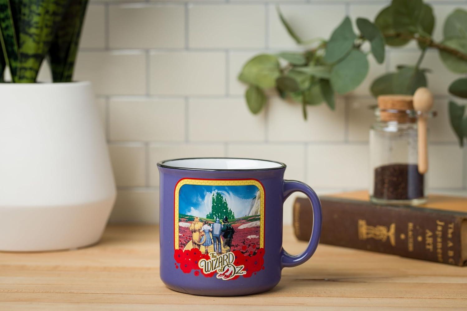 imageSilver Buffalo Shrek Beware Ogre Ceramic Camper Mug 20 OuncesThe Wizard of Oz Yellow Brick Road