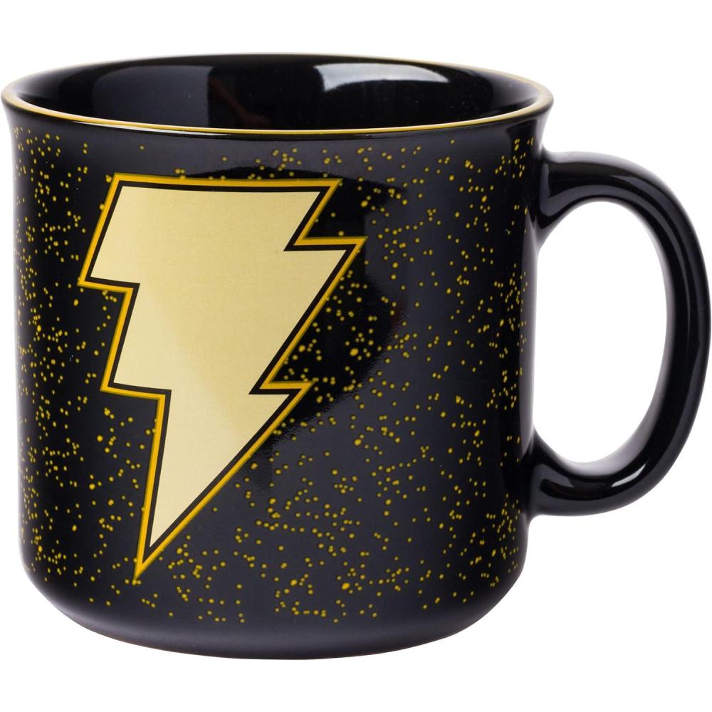 imageSilver Buffalo Shrek Beware Ogre Ceramic Camper Mug 20 OuncesDC Comics Black Adam Lightning Bolt