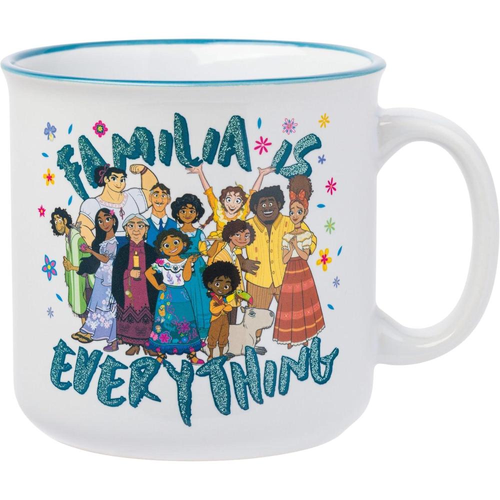 imageSilver Buffalo Shrek Beware Ogre Ceramic Camper Mug 20 OuncesDisney Encanto Familia is Everything