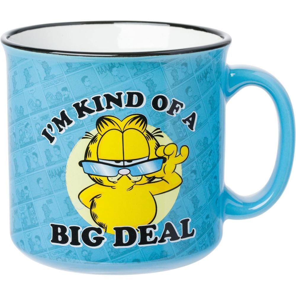 imageSilver Buffalo Shrek Beware Ogre Ceramic Camper Mug 20 OuncesGarfield Im Kind of a Big Deal