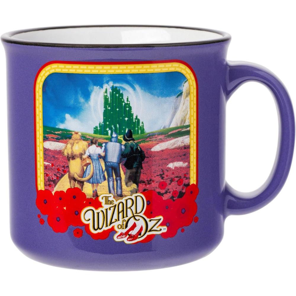 imageSilver Buffalo Shrek Beware Ogre Ceramic Camper Mug 20 OuncesThe Wizard of Oz Yellow Brick Road