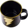 Silver Buffalo Shrek Beware Ogre Ceramic Camper Mug, 20 Ounces(DC Comics Black Adam Lightning Bolt)