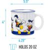 Silver Buffalo Shrek Beware Ogre Ceramic Camper Mug, 20 Ounces(Disney Donald Duck)