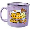 Silver Buffalo Shrek Beware Ogre Ceramic Camper Mug, 20 Ounces(Garfield and Odie Napping)
