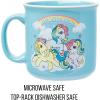 Silver Buffalo Shrek Beware Ogre Ceramic Camper Mug, 20 Ounces(My Little Pony Retro)
