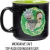 Silver Buffalo Shrek Beware Ogre Ceramic Camper Mug, 20 Ounces(Rick and Morty Portal)