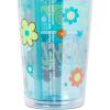 Silver Buffalo Shrek Swamp Beware Ogre Dome Glitter Top Travel Tumbler, 24 Ounces(Scooby Doo)