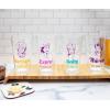 Silver Buffalo Golden Girls Line Art Salty Thirsty Extra Savage 4pc Pint Glass Set, 16 Ounces(16 Ounces)