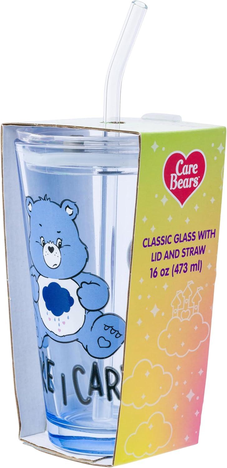 imageSilver Buffalo Bratz Dolls Featuring Cloe Yasmin Jade and Sasha Pint Glass 16 OuncesCare Bears Grumpy Bear