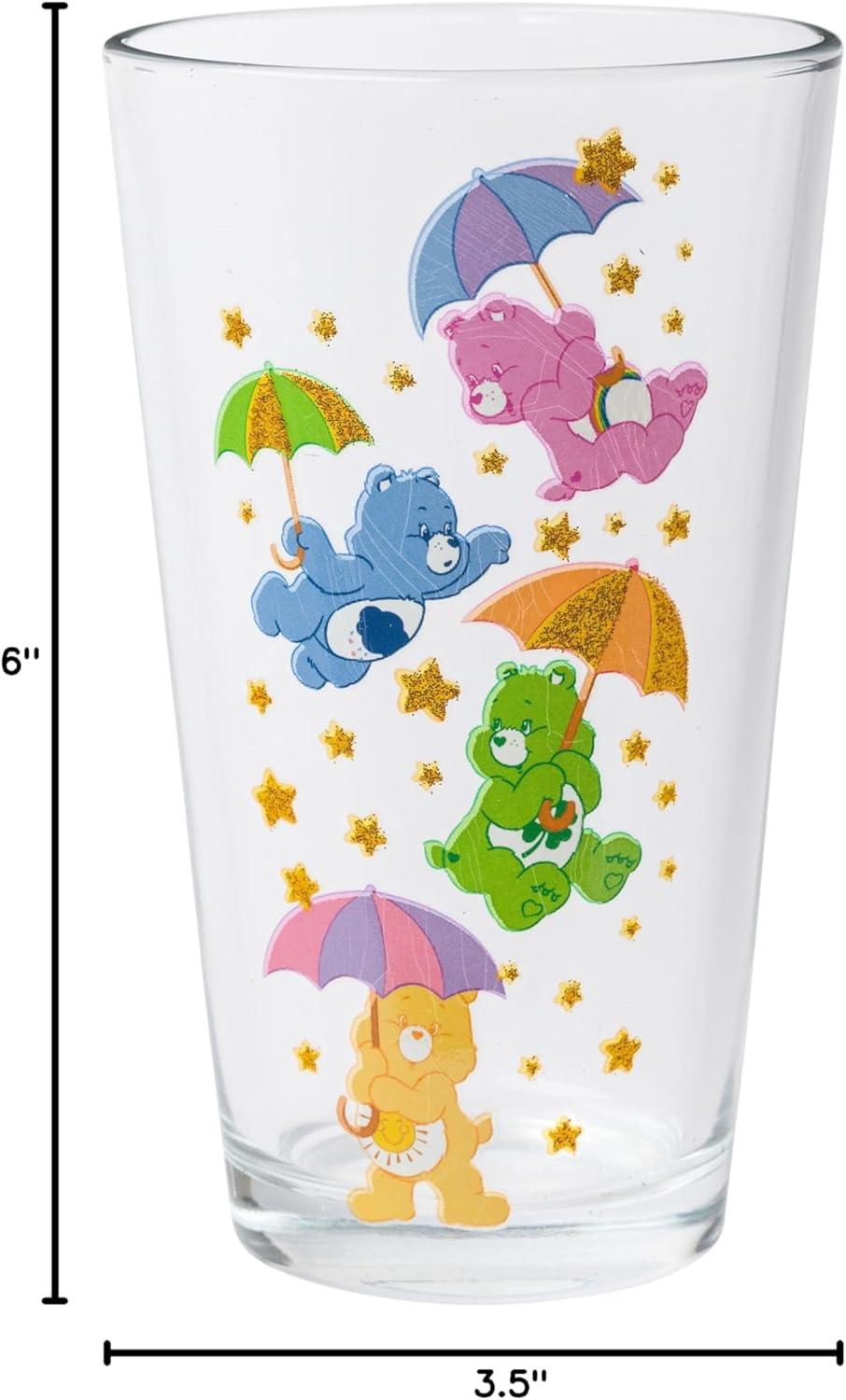 imageSilver Buffalo Bratz Dolls Featuring Cloe Yasmin Jade and Sasha Pint Glass 16 OuncesCare Bears Star Shower