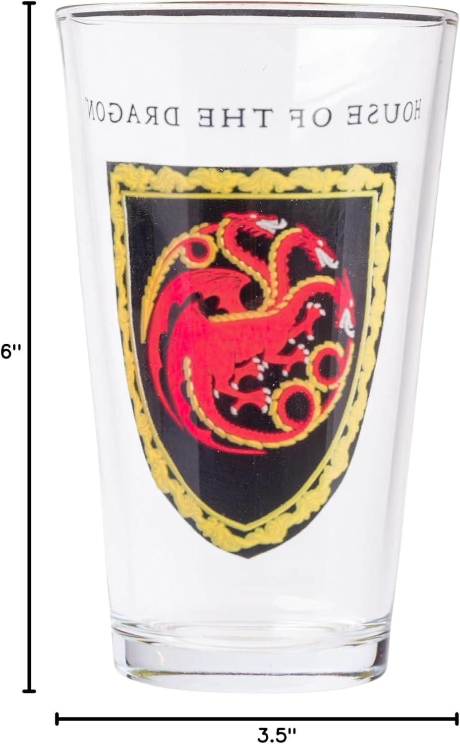 imageSilver Buffalo Bratz Dolls Featuring Cloe Yasmin Jade and Sasha Pint Glass 16 OuncesHouse of the Dragon