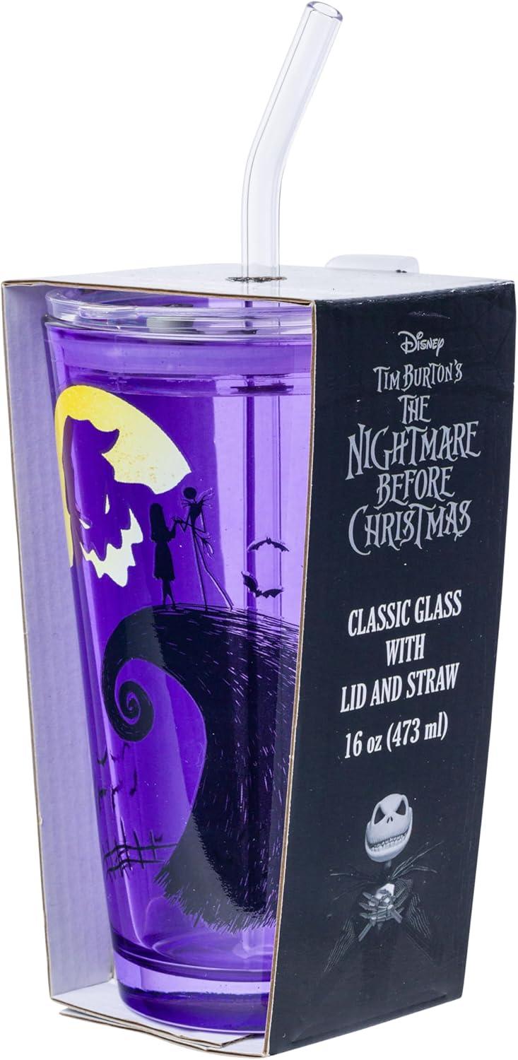 imageSilver Buffalo Bratz Dolls Featuring Cloe Yasmin Jade and Sasha Pint Glass 16 OuncesNightmare Before Christmas