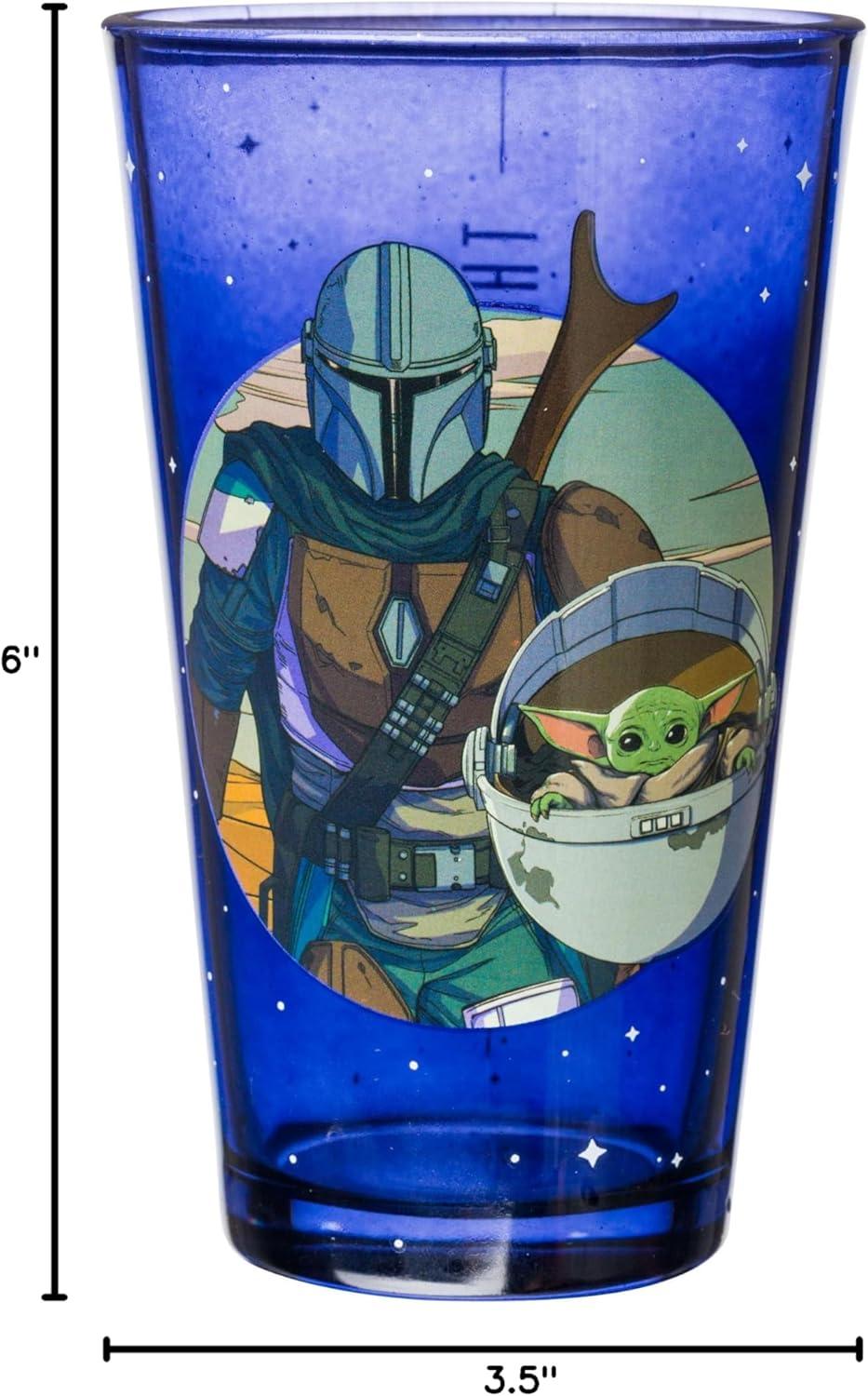 imageSilver Buffalo Bratz Dolls Featuring Cloe Yasmin Jade and Sasha Pint Glass 16 OuncesThe Mandalorian