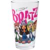 Silver Buffalo Bratz Dolls Featuring Cloe, Yasmin, Jade, and Sasha Pint Glass, 16 Ounces(Bratz)