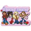 Silver Buffalo Bratz “Drama Mama” MDF Wood Composite Wall Sign Featuring Jade, Cloe, Sasha and Yasmin, 5.5” x 8” x 1.2”