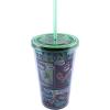 Silver Buffalo NT15087Z TMNT Comic Laser Cold Cup with Lid & Straw