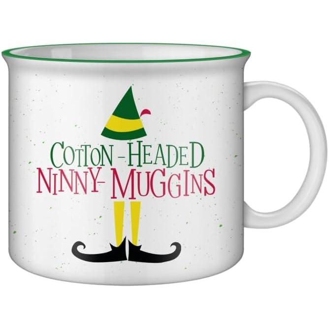 imageSilver Buffalo Disney Winnie the Pooh Christmas Ceramic Camper Mug Featuring Piglet Tigger Eeyore and Winnie the Pooh 20 OuncesWhiteMulti