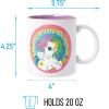 Silver Buffalo My Little Pony Glitter Ceramic Mug Featuring Starshine, 20 Ounces