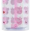 Silver Buffalo Peppa Pig Plastic Tall Cold Cup with Lid and Straw, 20 Ounces(Multicolor)