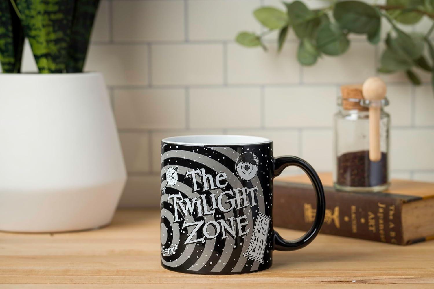 imageSilver Buffalo Beetlejuice Sandworm Never Trust the Living Ceramic Camper Mug 20 OuncesThe Twilight Zone