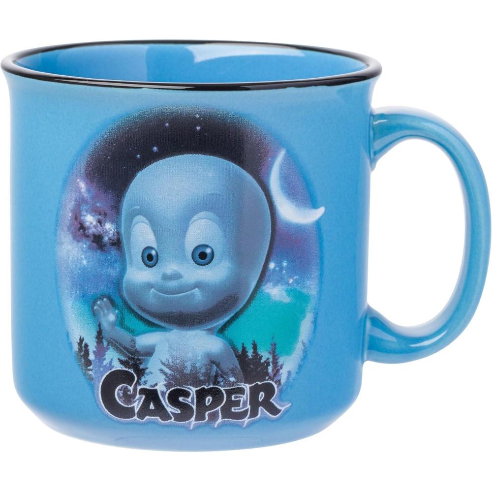 imageSilver Buffalo Beetlejuice Sandworm Never Trust the Living Ceramic Camper Mug 20 OuncesCasper the Friendly Ghost