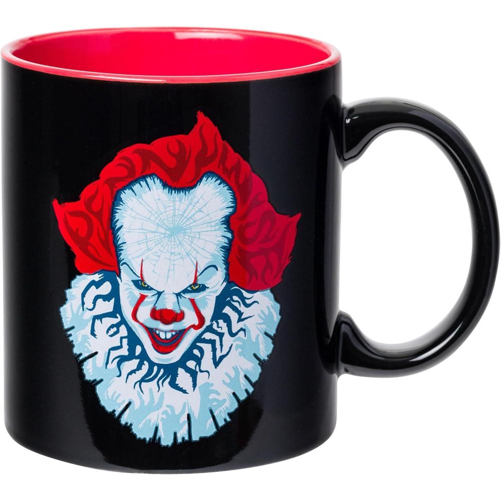 imageSilver Buffalo Beetlejuice Sandworm Never Trust the Living Ceramic Camper Mug 20 OuncesIT Time to Float