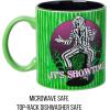 Silver Buffalo Beetlejuice Sandworm “Never Trust the Living” Ceramic Camper Mug, 20 Ounces(Beetlejuice – It’s Showtime)