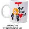 Silver Buffalo Beetlejuice Sandworm “Never Trust the Living” Ceramic Camper Mug, 20 Ounces(Chucky Eat Your Heart Out)