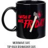 Silver Buffalo Beetlejuice Sandworm “Never Trust the Living” Ceramic Camper Mug, 20 Ounces(Friday the 13th – I Wish It Was Friday)
